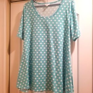LuLaRoe Polka Dot Perfect Tee
